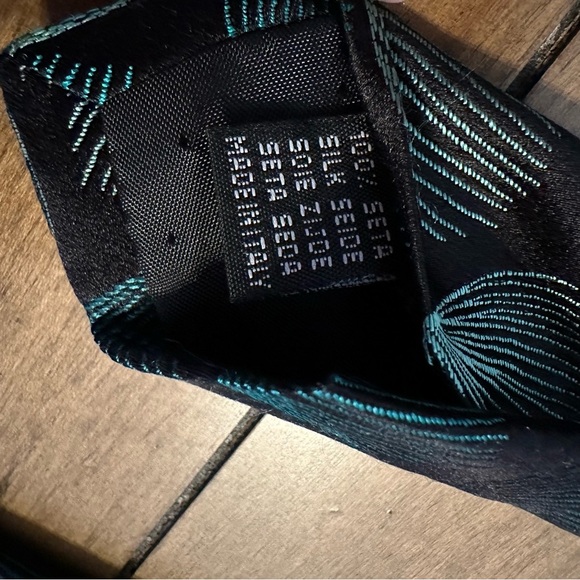 Fratelli Moda Tie Italian 100% Silk Art Deco Classic Necktie 3 7/8 W 59 1/8 L - Picture 7 of 7